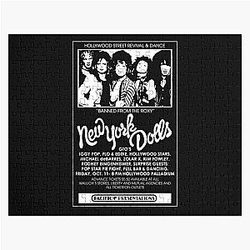 New York Dolls Show Poster Jigsaw Puzzle