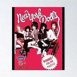 New York Dolls Poster
