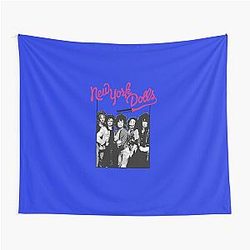 New York Dolls - Black  T-Shirt Tapestry