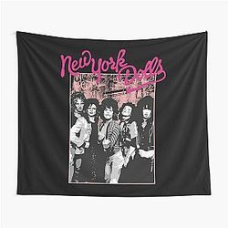 New York Dolls - k Graffiti Tapestry