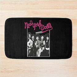 New York Dolls - White Bath Mat