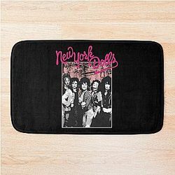 New York Dolls - Pink Graffiti T-Shirt Bath Mat