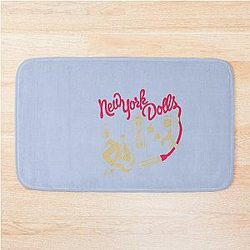 New York Dolls  T-Shirt Bath Mat