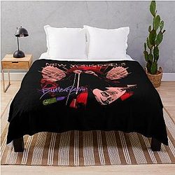 New York Dolls Collection Guitar Throw Blanket