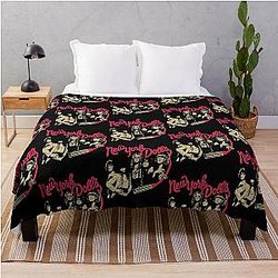 New York Dolls Throw Blanket