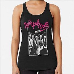 New York Dolls Racerback Tank Top