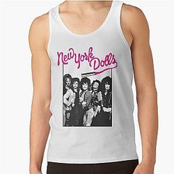 New York Dolls - Black Tank Top