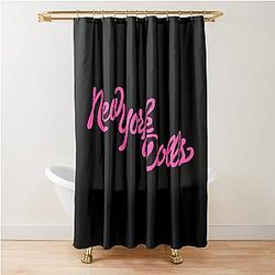 New York Dolls Shower Curtain
