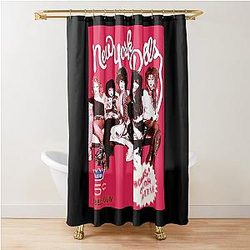 New York Dolls Shower Curtain