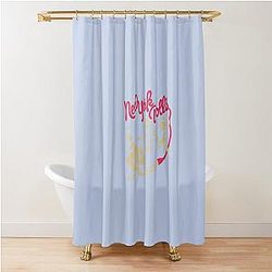 New York Dolls  T-Shirt Shower Curtain
