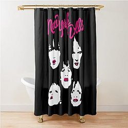 New York Dolls  (1) Shower Curtain