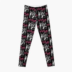 New York Dolls - White  Leggings