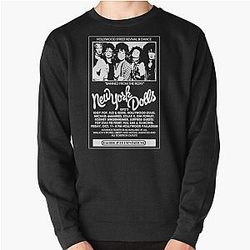 New York Dolls Show Poster  Pullover Sweatshirt