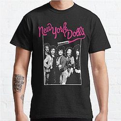 New York Dolls - White Classic T-Shirt