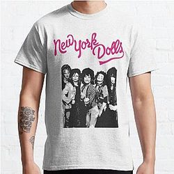 New York Dolls - White  Classic T-Shirt
