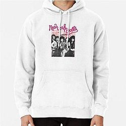 New York Dolls - Pink Graffiti Pullover Hoodie