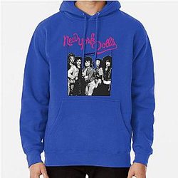 New York Dolls - Black  T-Shirt Pullover Hoodie