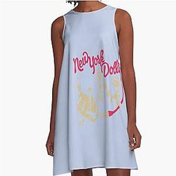 New York Dolls  T-Shirt A-Line Dress