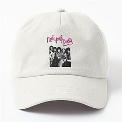New York Dolls - White  Dad Hat