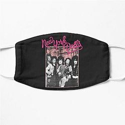 New York Dolls - Pink Graffiti Flat Mask