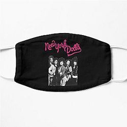 New York Dolls - Black  Flat Mask