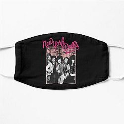 New York Dolls - Pink Graffiti T-Shirt Flat Mask