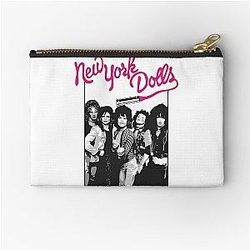 New York Dolls - Black Zipper Pouch