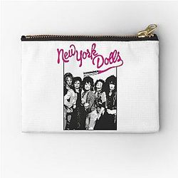 New York Dolls - Black Zipper Pouch