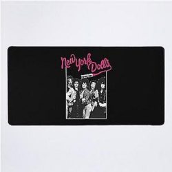 New York Dolls - White  Desk Mat