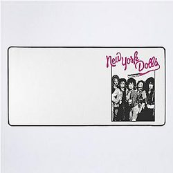 New York Dolls - Black Desk Mat