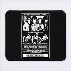 New York Dolls Show Poster  Mouse Pad