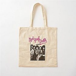 New York Dolls Cotton Tote Bag