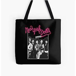 New York Dolls All Over Print Tote Bag