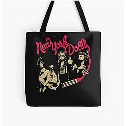 New York Dolls All Over Print Tote Bag