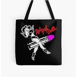 NEW YORK DOLLS All Over Print Tote Bag