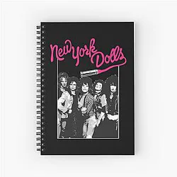 New York Dolls  Spiral Notebook