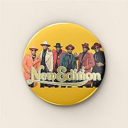 New Edition – Holiday Harmonies and Festive Groove New Edition Pins