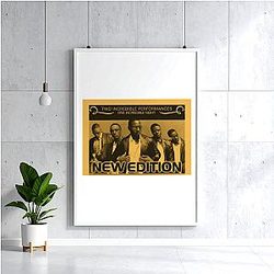 New Edition – Smooth Moves and Classic R&B Vibes New Edition Posters