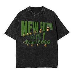 Tour 2026 R&B Concert NE5 TTPM0903 New Edition T-Shirts