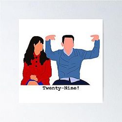 New Girl "29" Scene Poster
