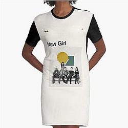 New Girl Classic Graphic T-Shirt Dress
