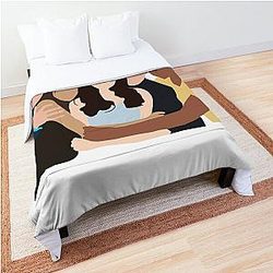 New Girl Characters Comforter
