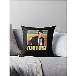 New Girl Tv Show 15Jessica Day Nick Miller Youths Winston Schmidt Throw Pillow