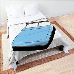 Saturday is a Day for Sleeping - New Girl Winston Comforter