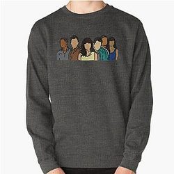 New Girl in Color Pullover Sweatshirt