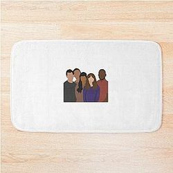 New Girl Cast Bath Mat