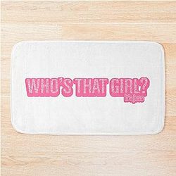 who's that girl (new girl pack!) Bath Mat