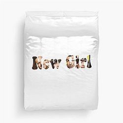 new girl Duvet Cover