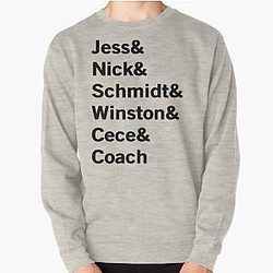 New Girl namen Pullover Sweatshirt