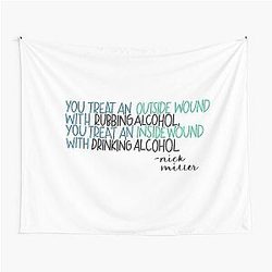 Nick Miller new girl citaat Tapestry